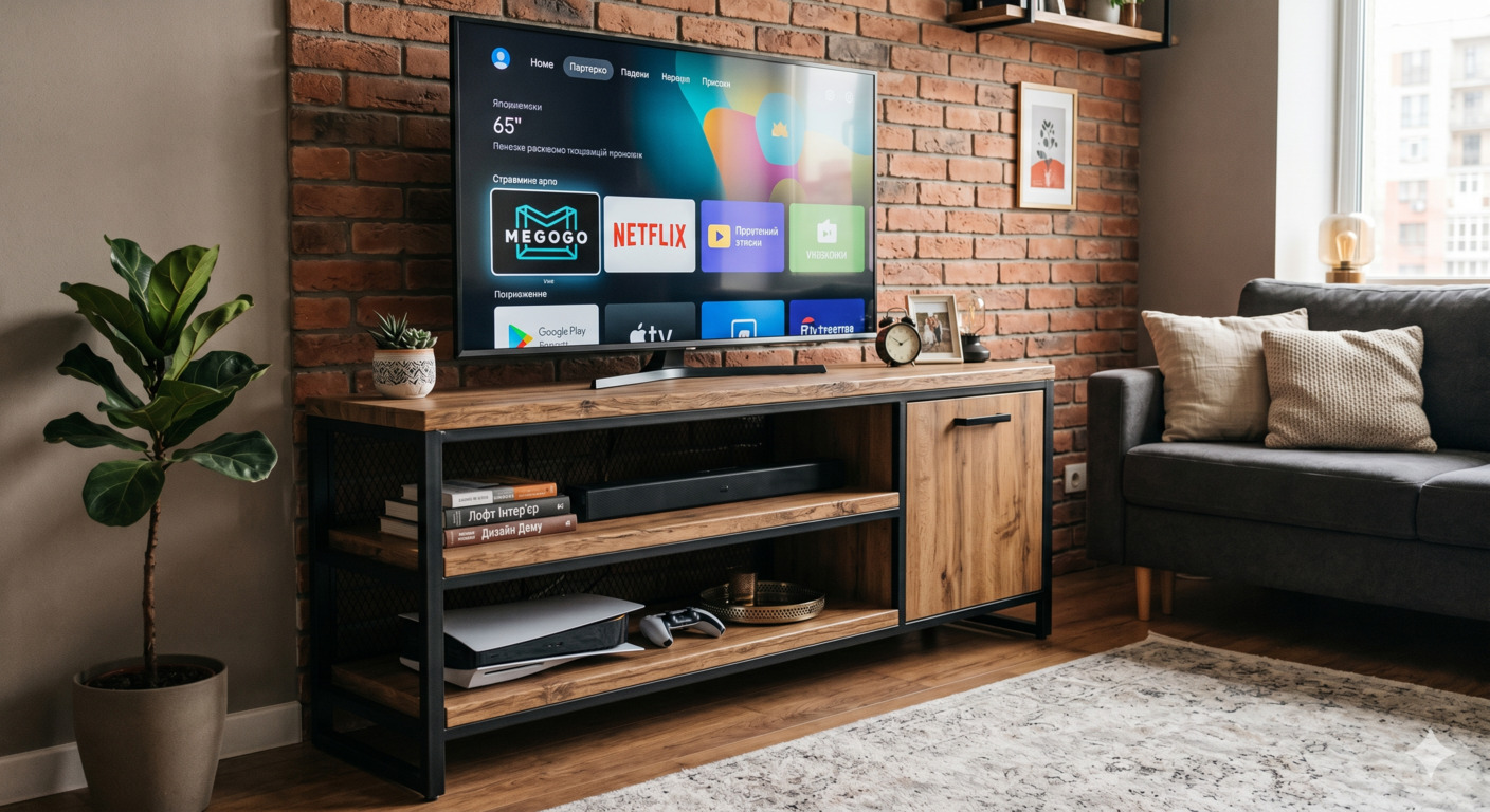 Тумба TV-line вигляд спереду