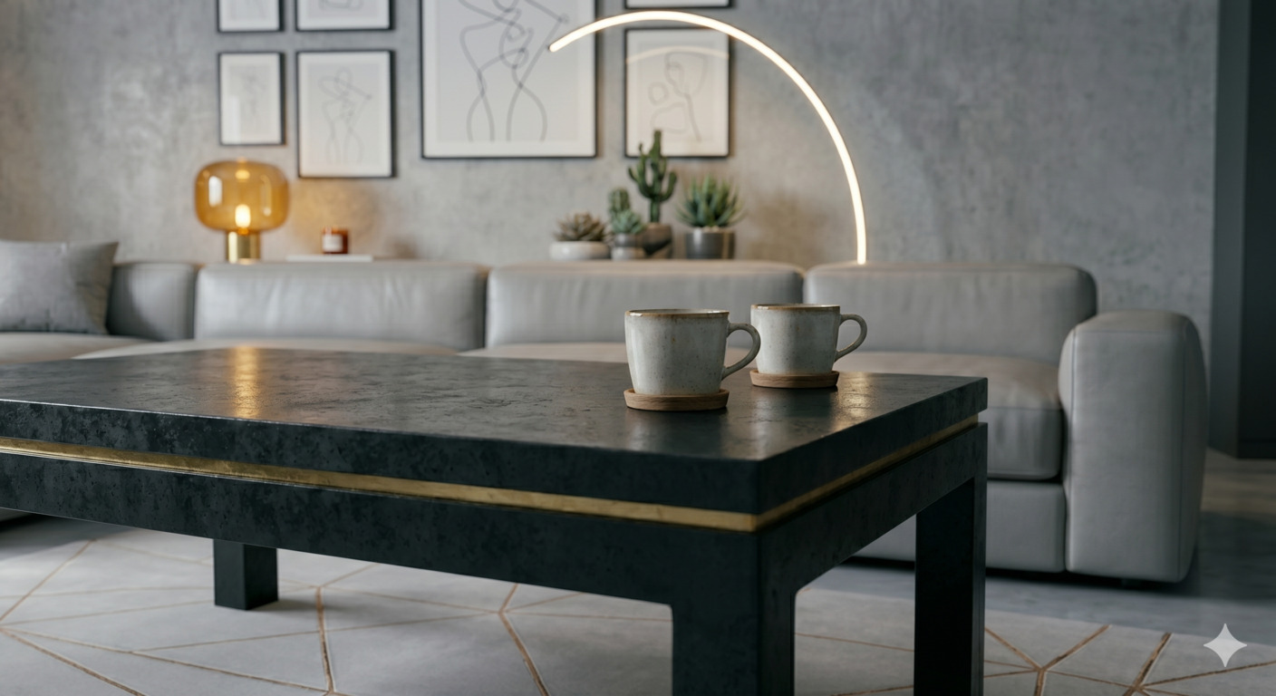 Журнальний стіл у стилі loft